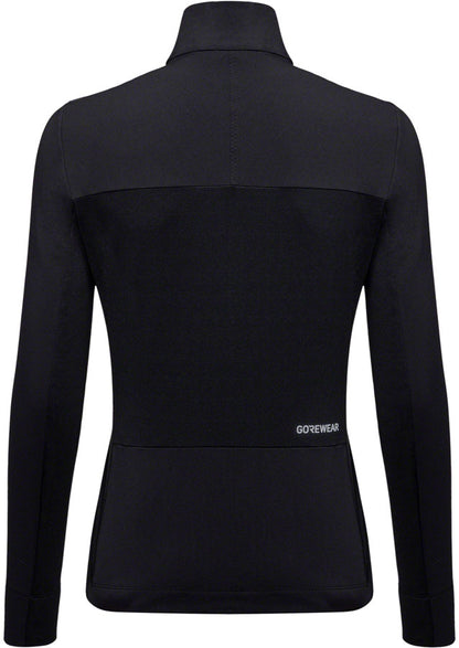 Gorewear Trail KPR Hybrid 1/2-Zip Jersey - Black Womens Small