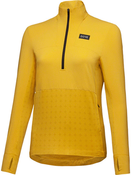 Gorewear Trail KPR Hybrid 1/2-Zip Jersey - Uniform Sand Womens Small