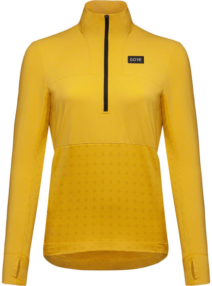Gorewear Trail KPR Hybrid 1/2-Zip Jersey - Uniform Sand Womens Large