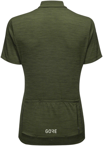 Gorewear C3 Jersey - Utility Green Womens Large 12-14