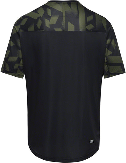 Gorewear Trail KPR Daily Jersey - Black/Green Mens Small