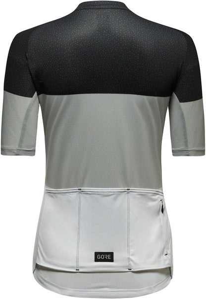 Gorewear Spirit Stripes Jersey - Black/Lab Gray Womens Large 12/14