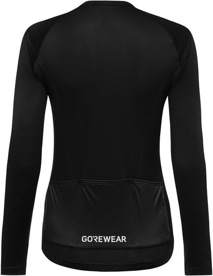 Gorewear Spinshift Long Sleeve Jersey - Black Womens Medium/8/10