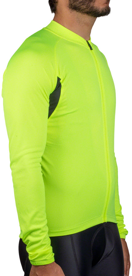 Bellwether Sol-Air UPF Long Sleeve Jersey - Hi-Vis Mens Medium