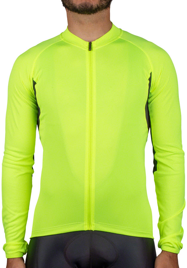 Bellwether Sol-Air UPF Long Sleeve Jersey - Hi-Vis Mens Medium