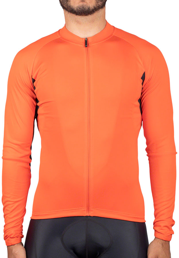 Bellwether Sol-Air UPF Long Sleeve Jersey - Orange Mens Medium