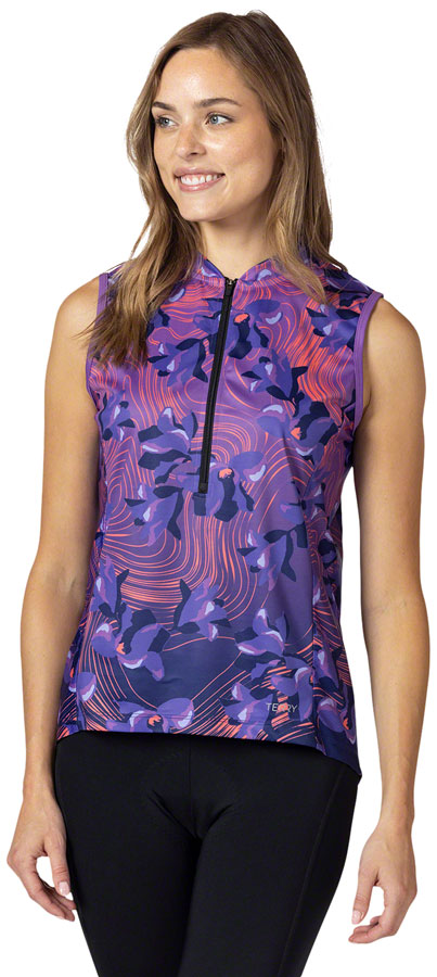 Terry Breakaway Mesh Sleeveless Jersey - Contour X-Large