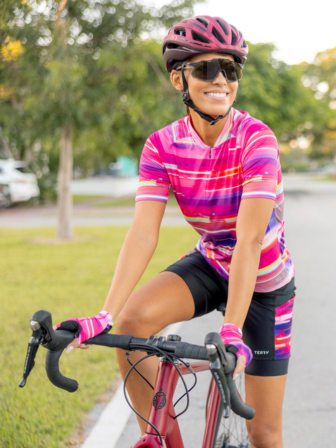 Terry Soleil Short Sleeve Jersey - Traffic Small