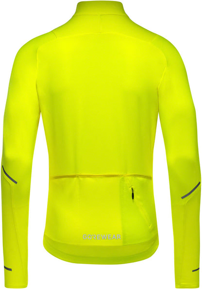 Gorewear Spinshift Thermo Long Sleeve Jersey - Yellow Mens Large