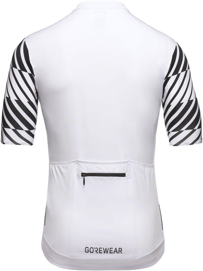 Gorewear Swiftride Optical Jersey - White/Black Mens Small