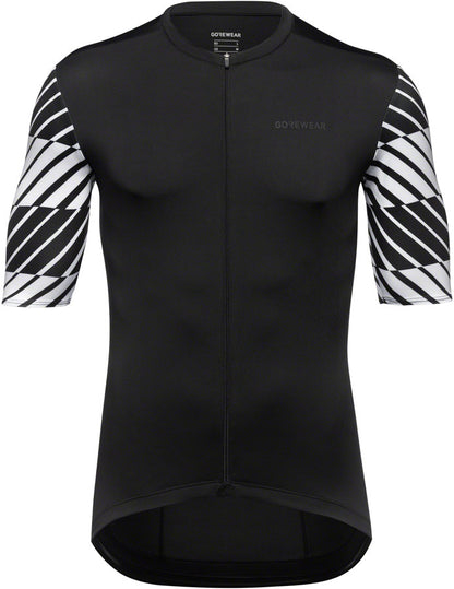 Gorewear Swiftride Optical Jersey - Black/White Mens Medium