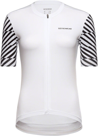 Gorewear Swiftride Optical Jersey - White/Black Womens Medium