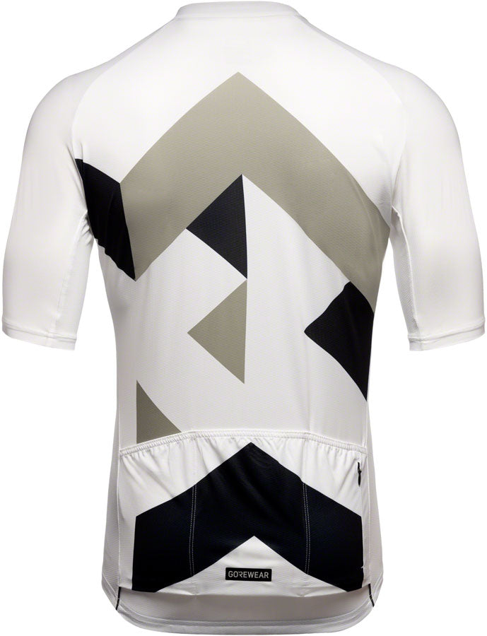 Gorewear Spirit Signal Jersey - White/Lab Gray Mens Small