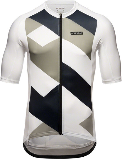 Gorewear Spirit Signal Jersey - White/Lab Gray Mens Medium