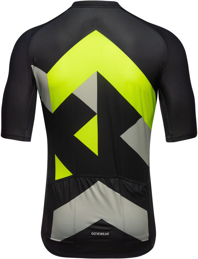 Gorewear Spirit Signal Jersey - Black/Yellow Mens Medium