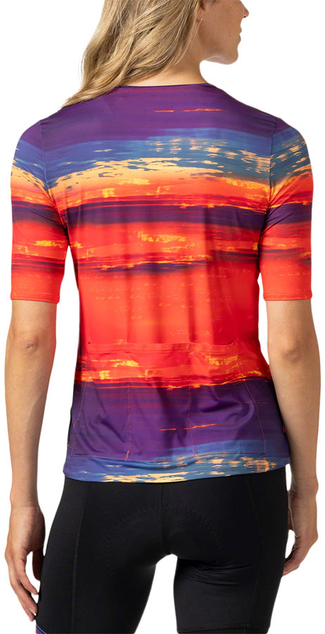 Terry Soleil Flow Short Sleeve Top - Womens Sunset Small
