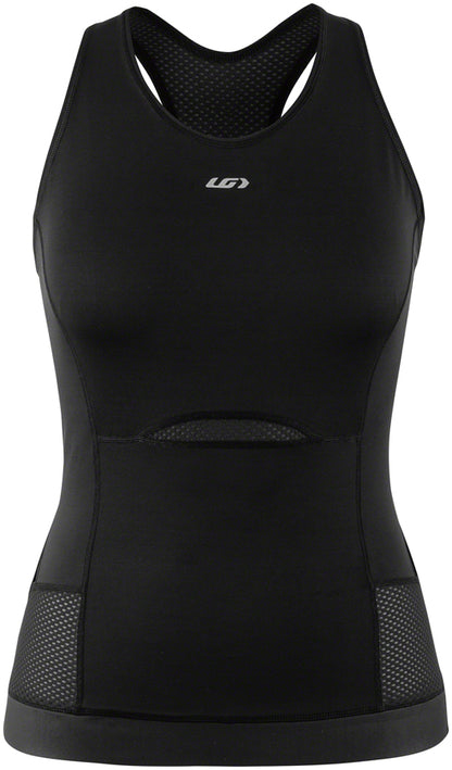 Garneau Sprint Tri Tank Multi-Sport Top - Black Sleeveless Womens X-Small
