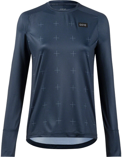 Gorewear Trail KPR Daily Jersey - Long Sleeve Orbit Blue Womens Large