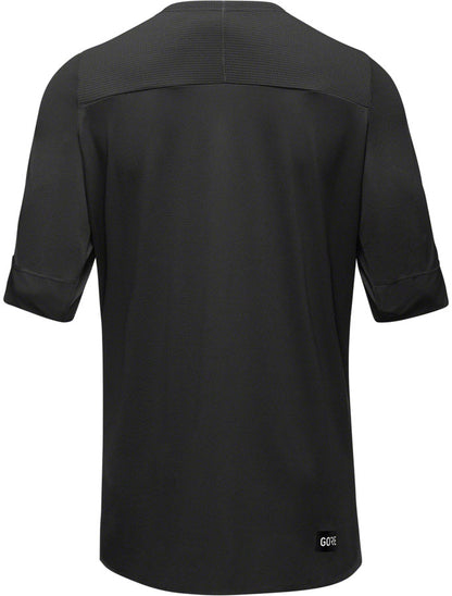 Gorewear Trail KPR Tech Jersey - Black Mens Large