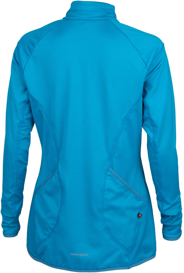 Garneau Edge 2 Long Sleeve Jersey - Blue Hawa Womens Small