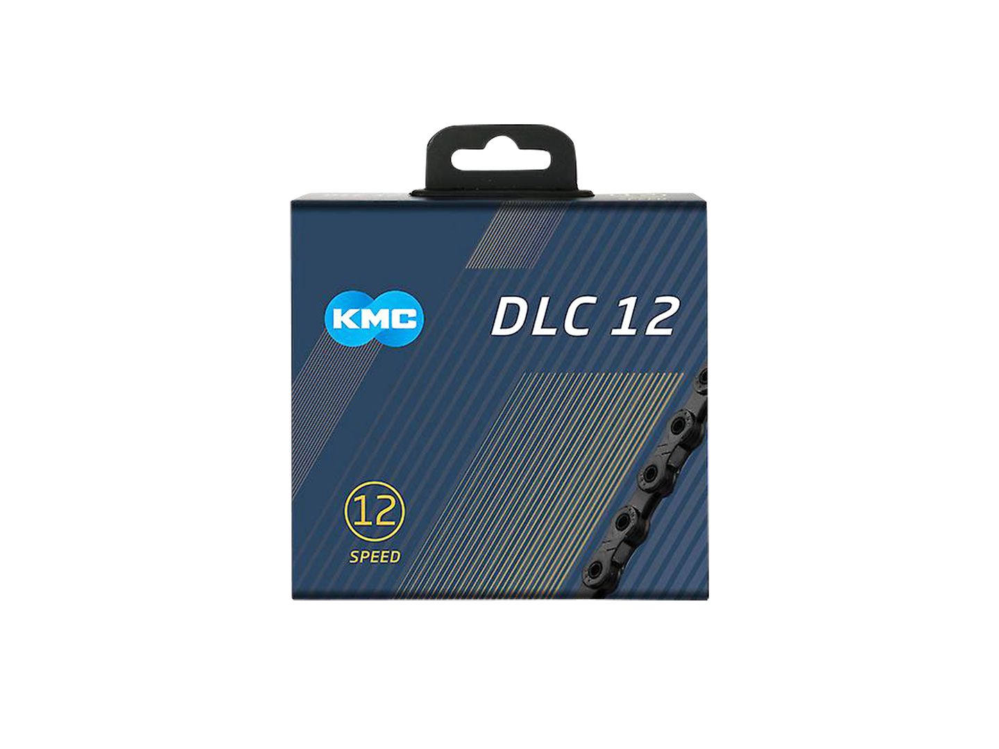 KMC DLC 12 Chain - 12-Speed 126 Links Black