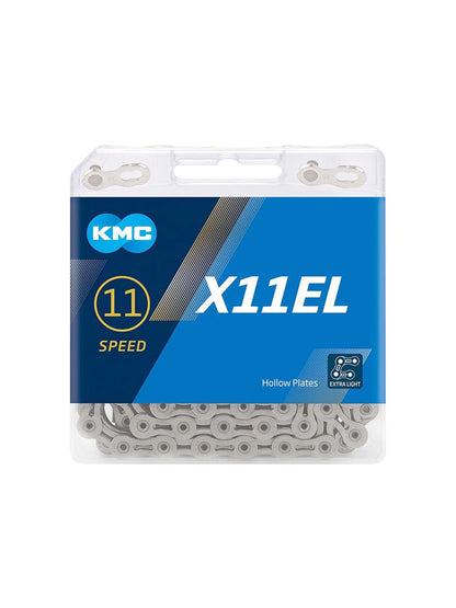 KMC X11EL Extra Light Chain - 11-Speed 118 Links  Silver