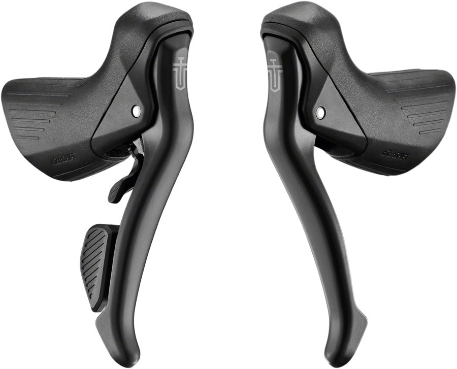 microSHIFT Sword BLK 1x9-Speed Groupset - Includes Brake/Shifters Rear Derailleur Medium Cage 11-46t Cassette