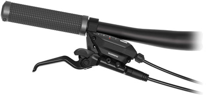 Shimano ST-EF515-7R EZ Fire Plus Shift/Brake Lever - Right 7-Speed Optical Gear Display For Hydraulic Disc Brake BLK