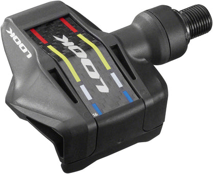 LOOK KEO Blade Carbon Pedals - Single Sided Clipless Chromoly 9/16" BLK 53mm QF 12Nm