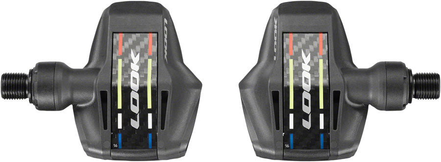 LOOK KEO Blade Carbon Pedals - Single Sided Clipless Chromoly 9/16" BLK 53mm QF 8Nm