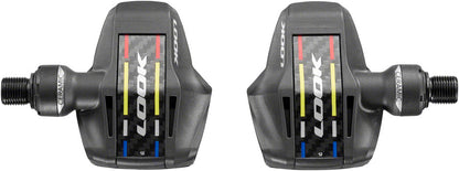 LOOK KEO Blade Carbon Ceramic Pedals - Single Sided Clipless Chromoly 9/16" BLK 53mm QF 12Nm
