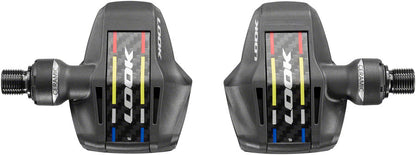LOOK KEO Blade Carbon Ceramic Ti Pedals - Single Sided Clipless Titanium 9/16" BLK. 56mm QF 12Nm
