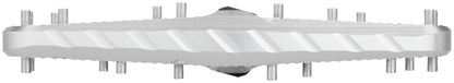 Wolf Tooth Ripsaw Aluminum Pedals - Platform Aluminum 9/16" Black Raw Silver