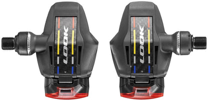 LOOK KEO Blade Carbon Ceramic Vision Pedals - Single Sided Clipless Carbon 9/16" BLK 53mm QF