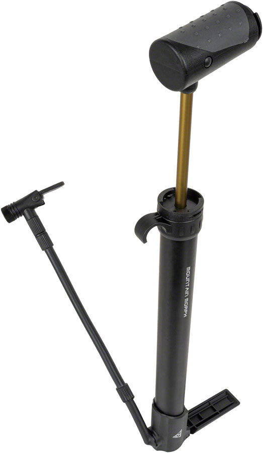 Topeak Mountain Morph Pump - Black 160psi
