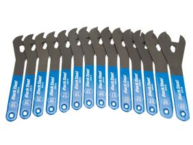 Park Tool SCW-SET.3 Cone Wrench Set 13-24 26 and 28mm Blue/Silver