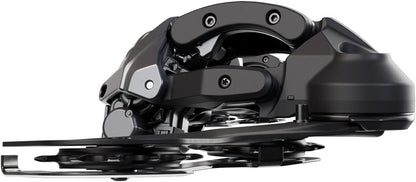 Shimano Deore RD-M6260-12 Di2 Rear Derailleur - 12-Speed Long Cage Shadow ES Wired Power For E-Bike Only BLK/Gray