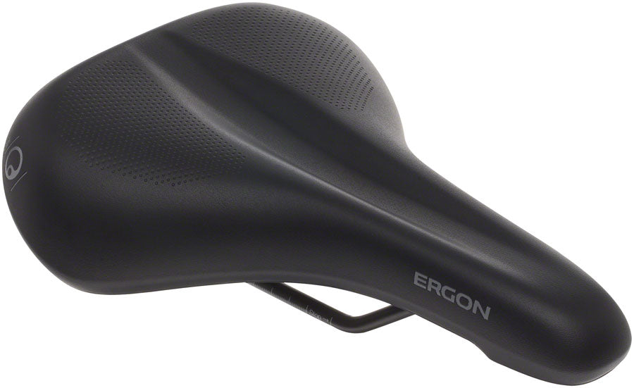 Ergon ST Gel Saddle - Chromoly Mens Small/Medium Black