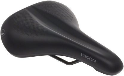 Ergon ST Gel Saddle - Chromoly Mens Small/Medium Black