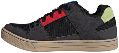 Five Ten Freerider Flat Shoes - Mens Core Black/Carbon/Pulse Lime 7.5