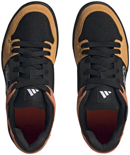Five Ten Freerider Flat Shoes - Mens Core Black/Ftwr White/Impact Orange 13