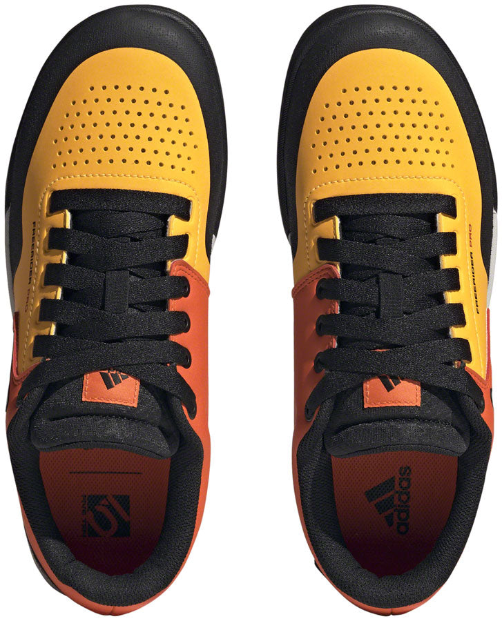 Five Ten Freerider Pro Flat Shoes - Mens Solar Gold/Ftwr White/Impact Orange 13