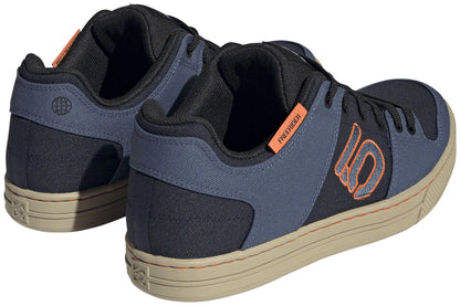 Five Ten Freerider Canvas Flat Shoes - Mens Core Legend Ink/Wonder Steel/Impact Orange 10.5
