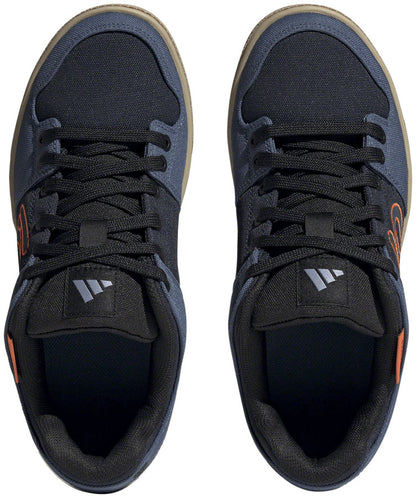 Five Ten Freerider Canvas Flat Shoes - Mens Core Legend Ink/Wonder Steel/Impact Orange 12