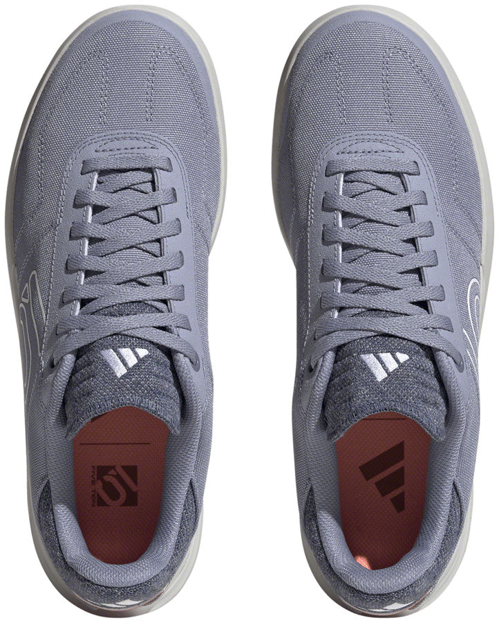 Five Ten Sleuth Deluxe Canvas Flat Shoes - Womens Silver Violet/Ftwr White/Coral 10.5