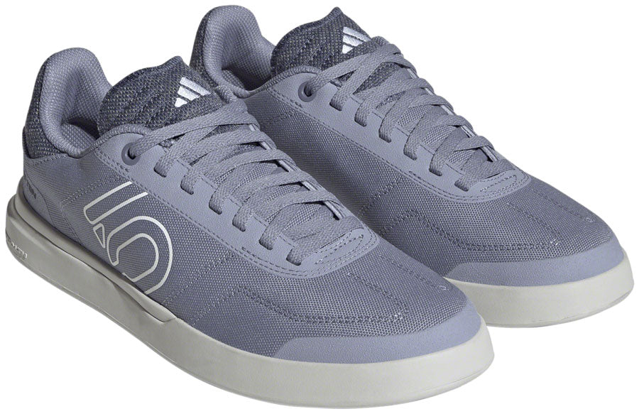 Five Ten Sleuth Deluxe Canvas Flat Shoes - Womens Silver Violet/Ftwr White/Coral 10
