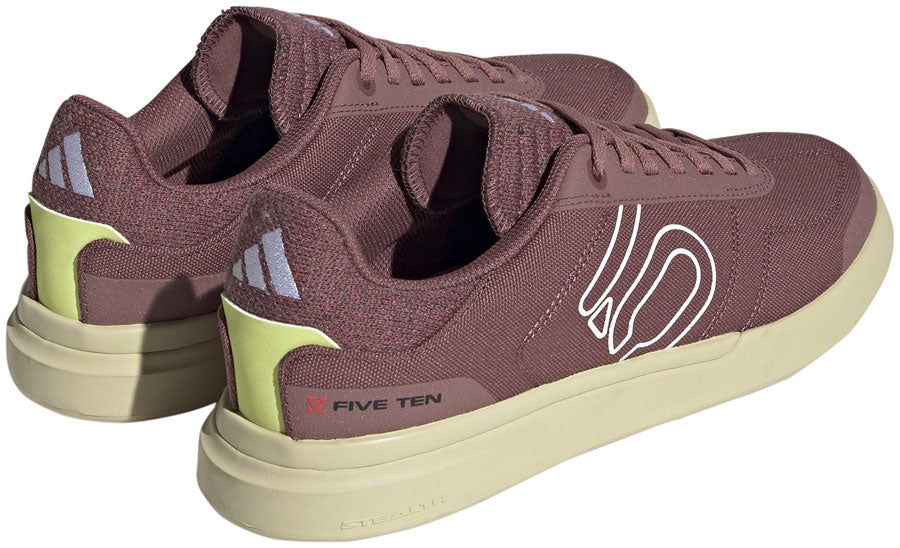 Five Ten Sleuth Deluxe Canvas Flat Shoes - Womens Quiet Crimson/Ftwr White/Core BLK 8