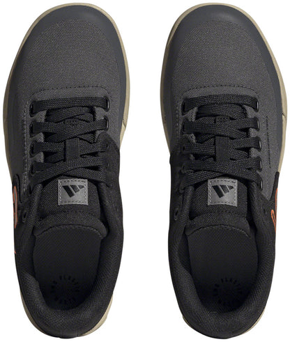 Five Ten Freerider Pro Canvas Flat Shoes - Womens Gray Six/Gray Four/Impact Orange 8.5