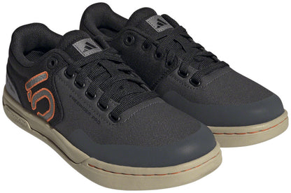 Five Ten Freerider Pro Canvas Flat Shoes - Womens Gray Six/Gray Four/Impact Orange 8.5