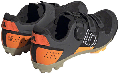 Five Ten Kestrel BOA Mountain Clipless Shoes - Mens Core BLK/Ftwr White/Impact Orange 12